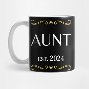 Aunt to be 2024 Mug